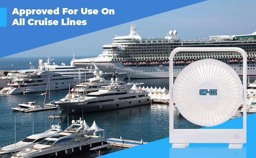 Amazon.com: SAILPAK Ship-EEZ Cruise Ship Approved Fan